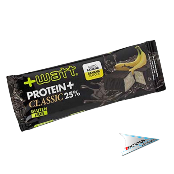 +Watt-PROTEIN+ CLASSIC 25% (Confezione 24 barrette da 40 gr)   Banana  